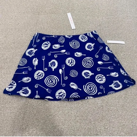 NWT LISA SAYA GAH DARCY SKORT- CAVIAR DREAMS BLUE-SIZE MEDIUM - Picture 2 of 5